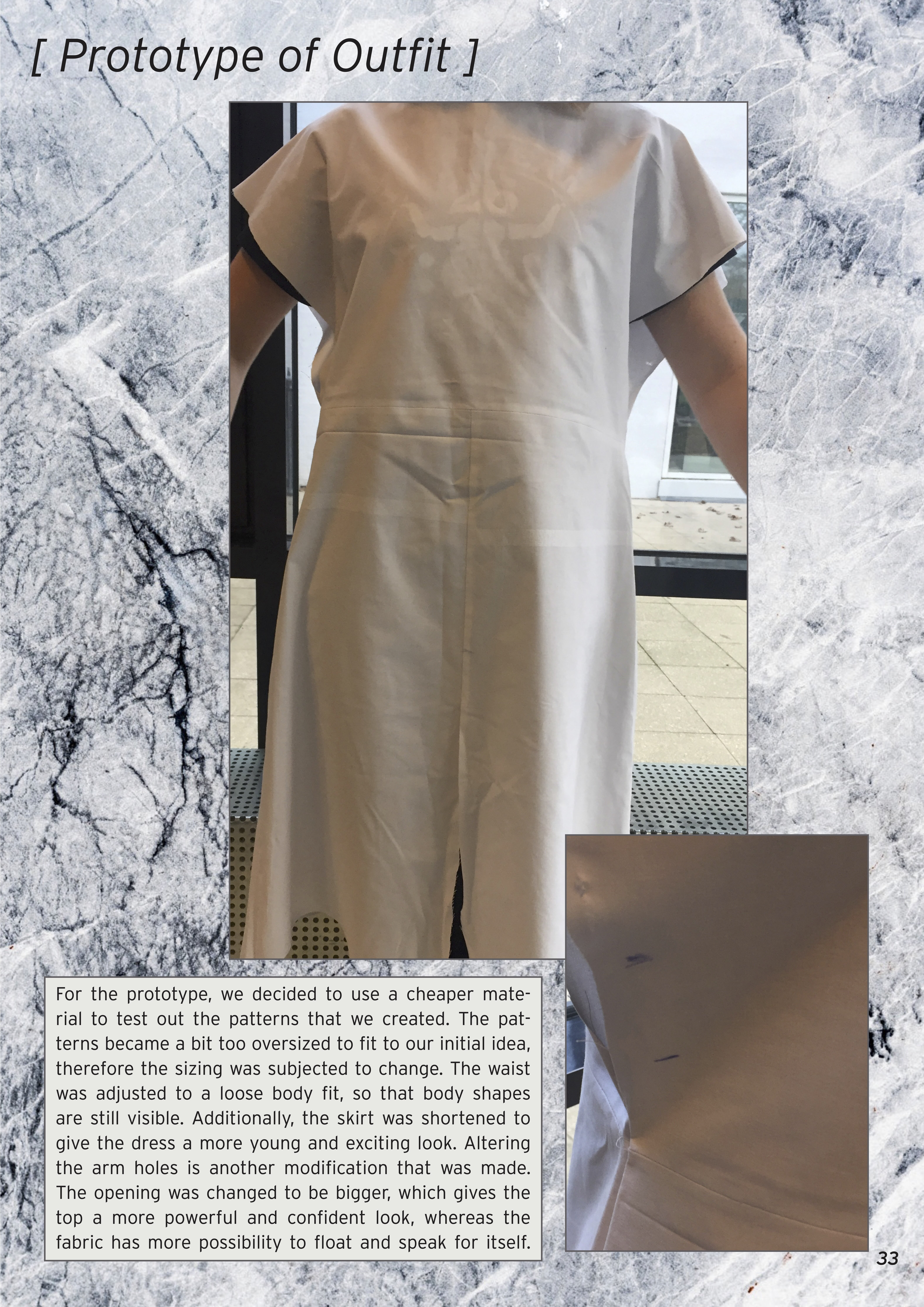 prototype of dress